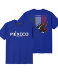 Mexico Eagle Graphic Tee – Royal Blue