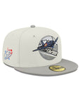 Corpus Christi Hooks Blue Ghost Stone Gray 2 Tone Astros Orbit City Connect SP MiLB 59Fifty Fitted