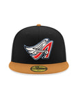 Anaheim Angels Black Bronze 2 Tone 40th Anniversary SP 59Fifty Fitted