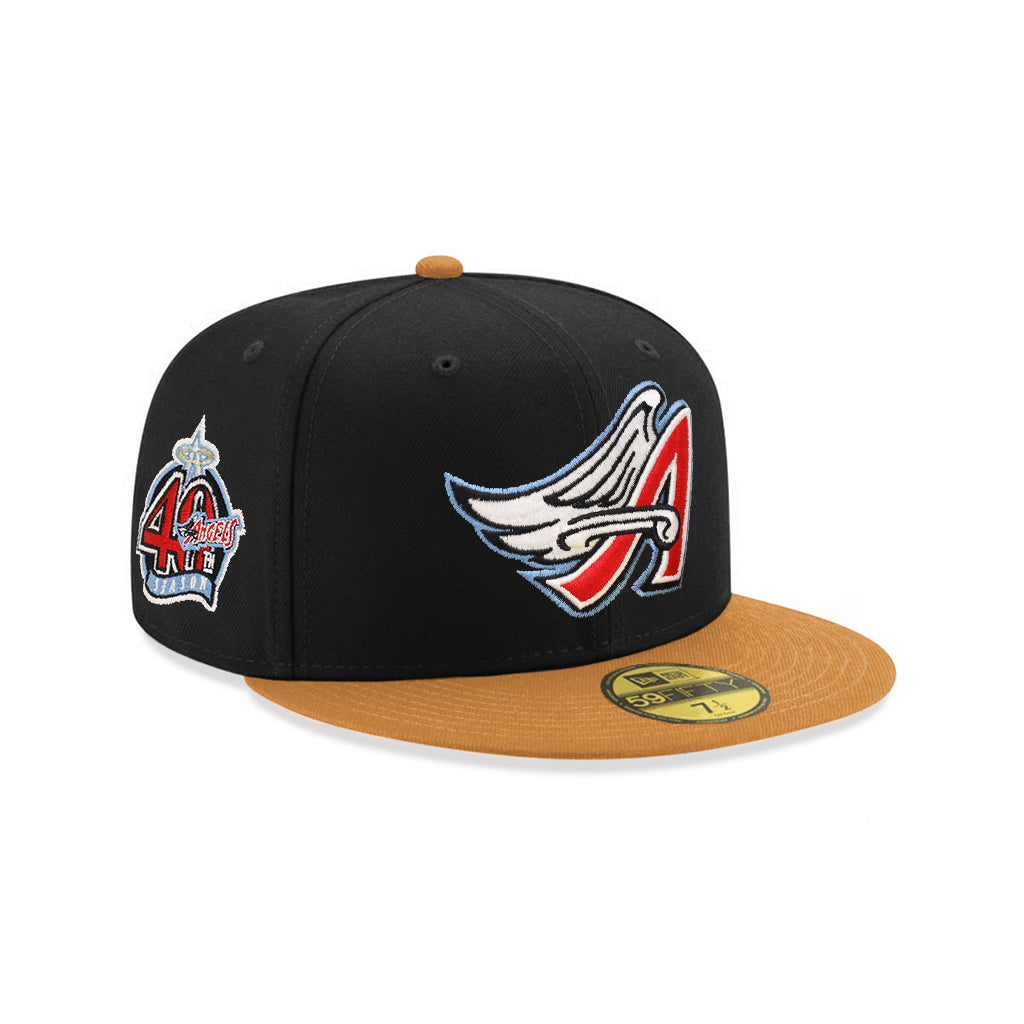 Anaheim Angels Black Bronze 2 Tone 40th Anniversary SP 59Fifty Fitted