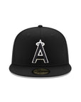 Anaheim Angels Alternate Black White 2010 All Star Game Side Patch 59Fifty Fitted