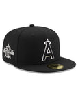 Anaheim Angels Alternate Black White 2010 All Star Game Side Patch 59Fifty Fitted