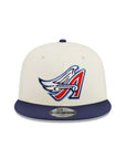 Los Angeles Angels of Anaheim Chrome Navy 2 Tone Alternate Logo SP 9Fifty Snapback