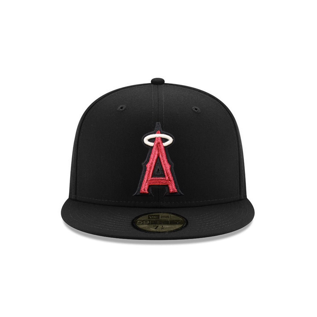 Anaheim Angels Angel Stadium SP Black 59Fifty Fitted – CROWN MINDED