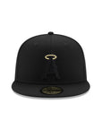 Anaheim Angels Black Metallic Gold 2002 World Series SP 59Fifty Fitted