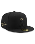 Anaheim Angels Black Metallic Gold 2002 World Series SP 59Fifty Fitted