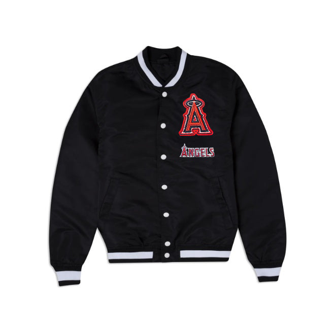New Era Anaheim Angels Logo Select Black White Jacket