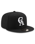 California Angels Black on White 9Fifty Snapback