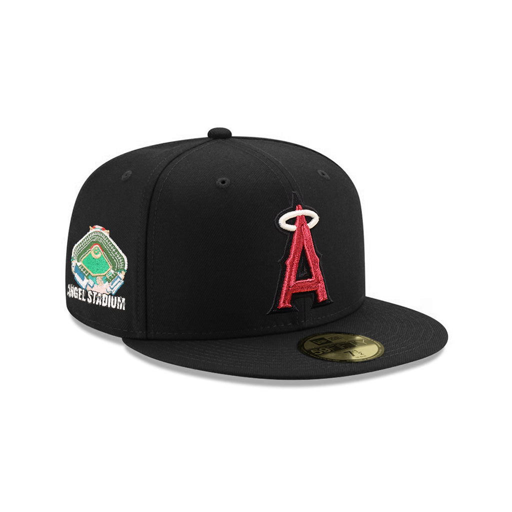 Anaheim Angels Angel Stadium SP Black 59Fifty Fitted