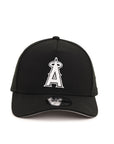 Anaheim Angels Black On White 9Forty A-Frame Snapback