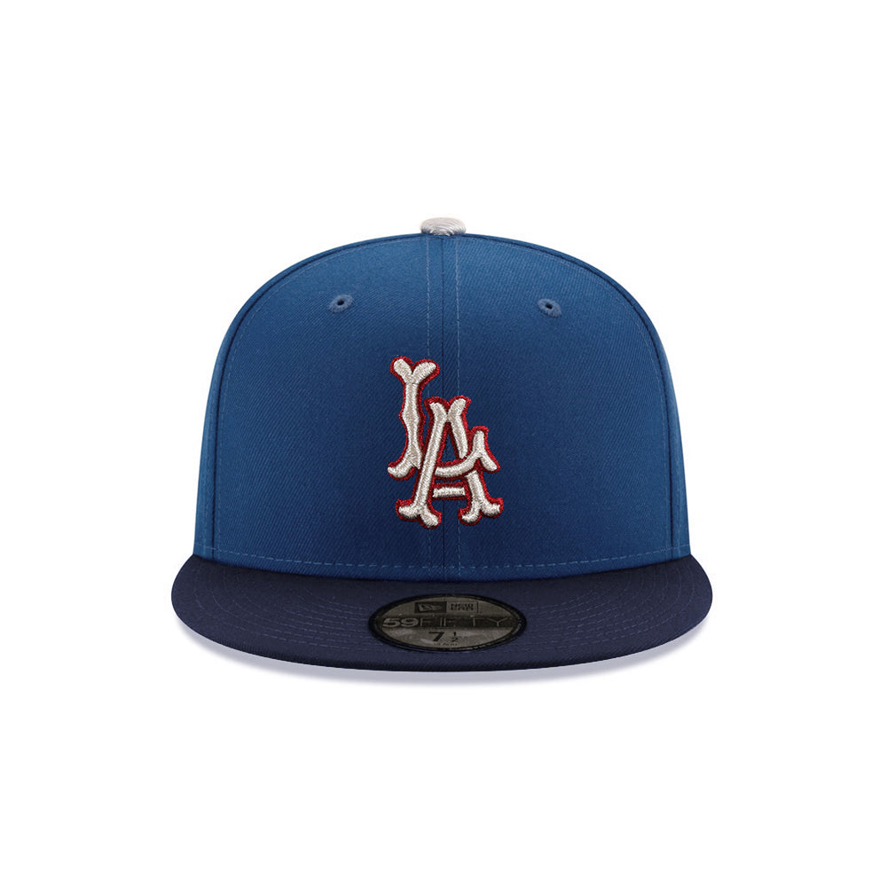 Los Angeles Angels Of Anaheim 2 Tone Blue LA Wings Diamond SP 59Fifty Fitted