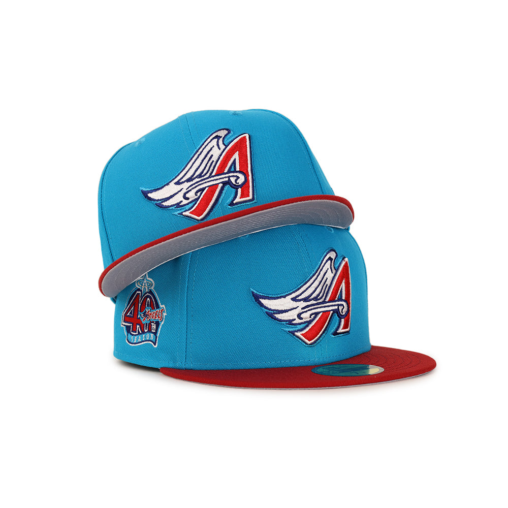 Anaheim Angels Blue Red 2 Tone 40th Anniversary SP 59Fifty Fitted