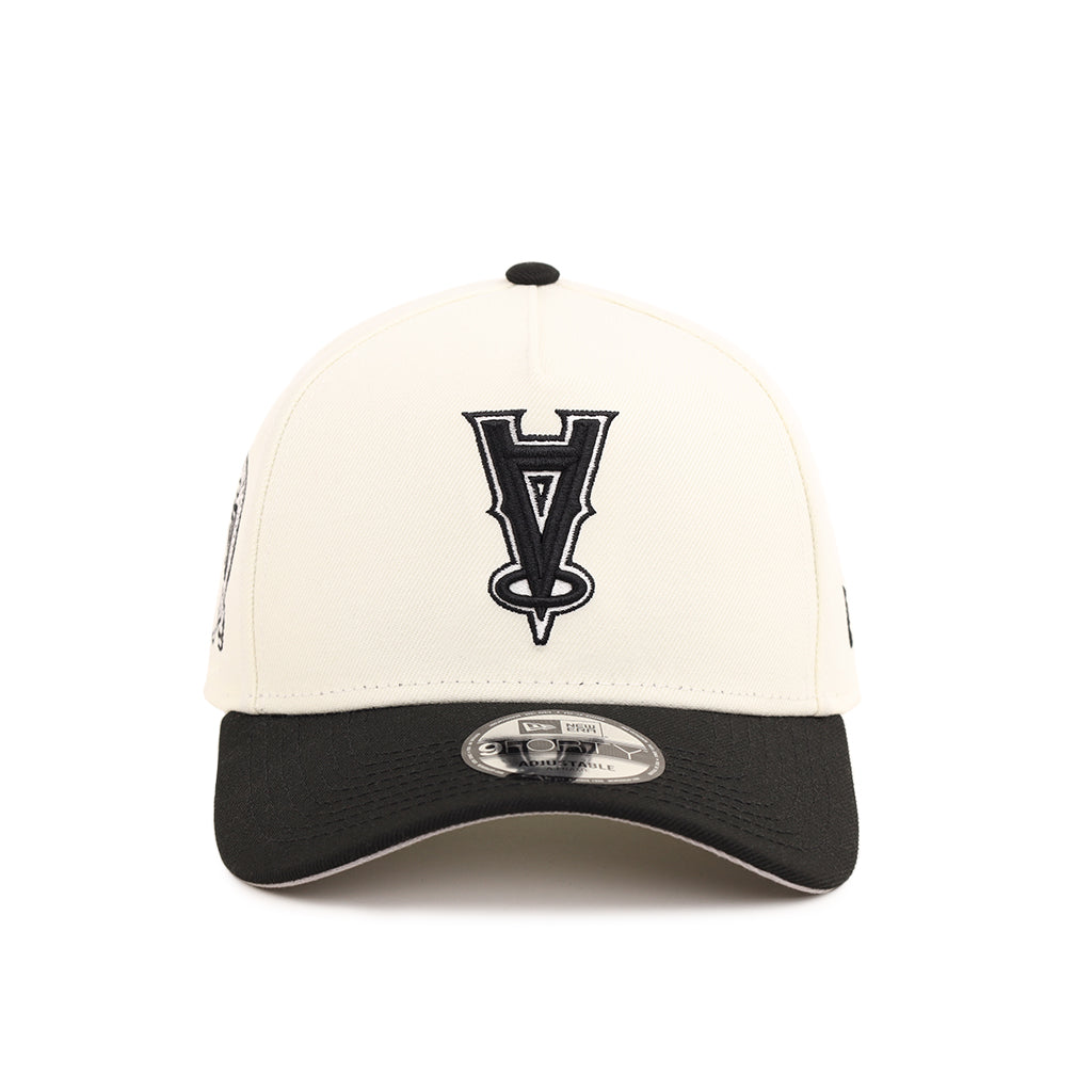 Anaheim Angels Upside Down Chrome Black 2 Tone 50th Anniversary SP