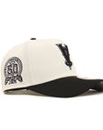 Anaheim Angels Upside Down Chrome Black 2 Tone 50th Anniversary SP 9Forty A-Frame Snapback