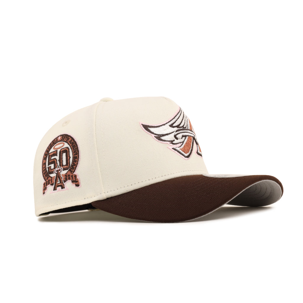 Anaheim Angels Chrome Brown 2 Tone 50th Anniversary SP 9Forty A-Frame Snapback