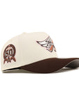Anaheim Angels Chrome Brown 2 Tone 50th Anniversary SP 9Forty A-Frame Snapback