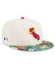 California Angels Chrome Floral 2 Tone MLB Batterman SP 59Fifty Fitted