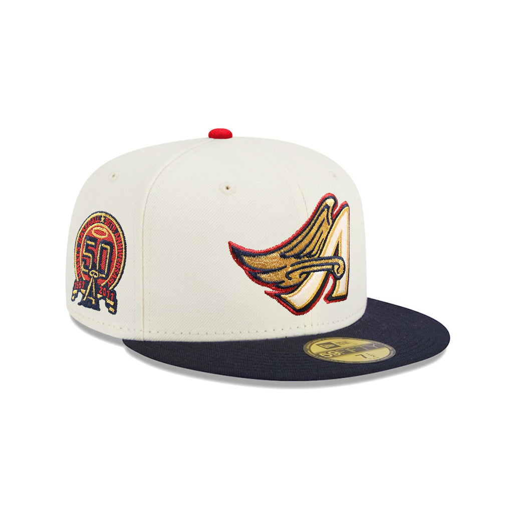 Anaheim Angels Chrome Navy 2 Tone 50th Anniversary SP 59Fifty Fitted