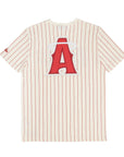 New Era Anaheim Angels Pinstripe Tee