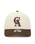 California Angels Chrome Brown 2 Tone 9Forty A-Frame Snapback