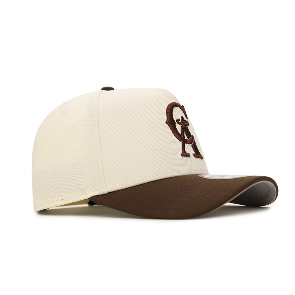 California Angels Chrome Brown 2 Tone 9Forty A-Frame Snapback