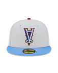Anaheim Angels Upside Down Stone Blue 2 Tone 50th Anniversary SP 59Fifty Fitted