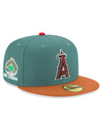 Anaheim Angels Pine Green Brown 2 Tone Angel Stadium SP 59Fifty Fitted