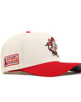 Anaheim Angels Baby Mascot Chrome Red 2 Tone Angel Stadium SP 9Forty A-Frame Snapback