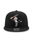 Anaheim Angels Mascot Rally Monkey 50th Anniversary SP Black 9Fifty Snapback
