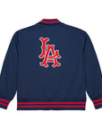 Los Angeles Angels Navy Playoff Win Full-Zip Jacket