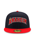 Anaheim Angels Navy Scarlet 2 Tone 50th Anniversary SP 59Fifty Fitted