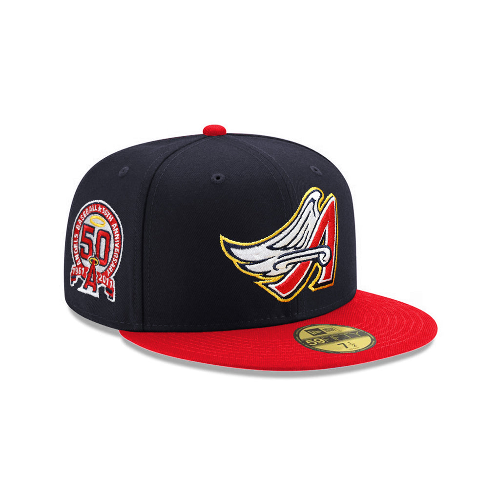Anaheim Angels Navy Scarlet 2 Tone 50th Anniversary SP 59Fifty Fitted