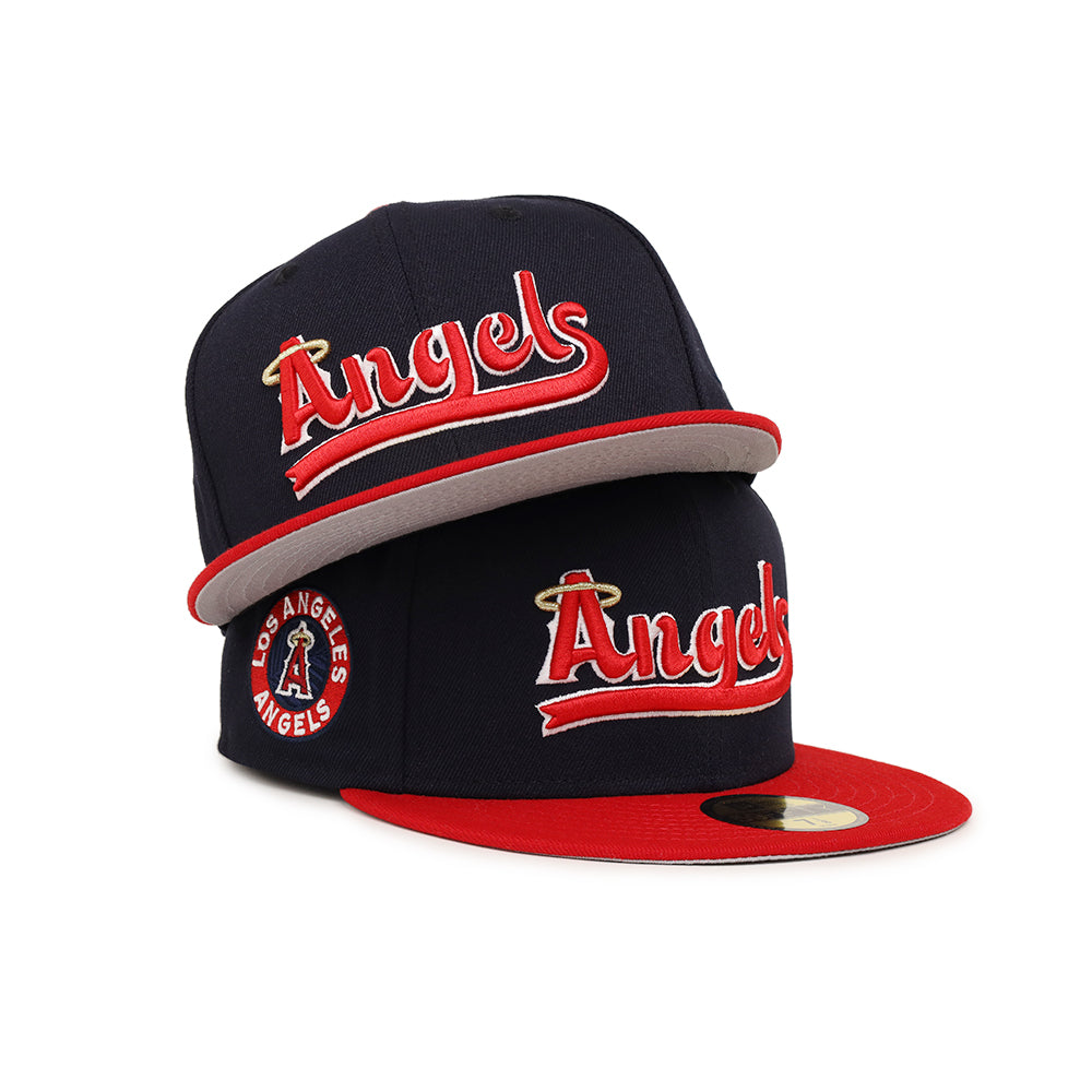 Anaheim Angels Navy Scarlet 2 Tone City Connect Crest SP 59Fifty Fitted
