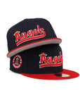 Anaheim Angels Navy Scarlet 2 Tone City Connect Crest SP 59Fifty Fitted