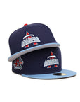Anaheim Angels Navy Sky Blue 2 Tone 40th Anniversary SP 59Fifty Fitted