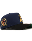 Anaheim Angels Oceanside Blue Black 2 Tone 50th Anniversary SP 9Forty A-Frame Snapback