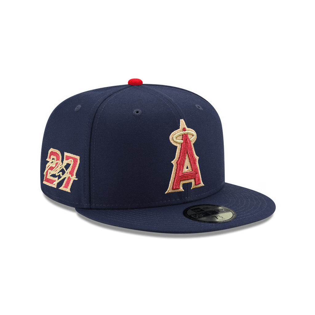 Anaheim Angels Oceanside Blue Mike Trout 27 SP 59Fifty Fitted