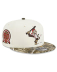 Anaheim Angels Mascot Rally Monkey Chrome Real Tree 2 Tone 50th Anniversary SP 9Fifty Snapback