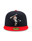 Anaheim Angels Mascot Rally Monkey Navy Red 2 Tone 40th Anniversary SP 59Fifty Fitted