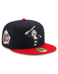 Anaheim Angels Mascot Rally Monkey Navy Red 2 Tone 40th Anniversary SP 59Fifty Fitted