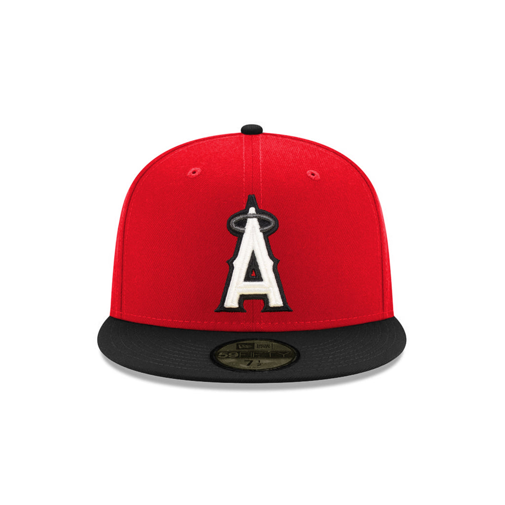 Anaheim Angels Red Black 2 Tone Mike Trout 27 SP 59Fifty Fitted