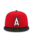 Anaheim Angels Red Black 2 Tone Mike Trout 27 SP 59Fifty Fitted