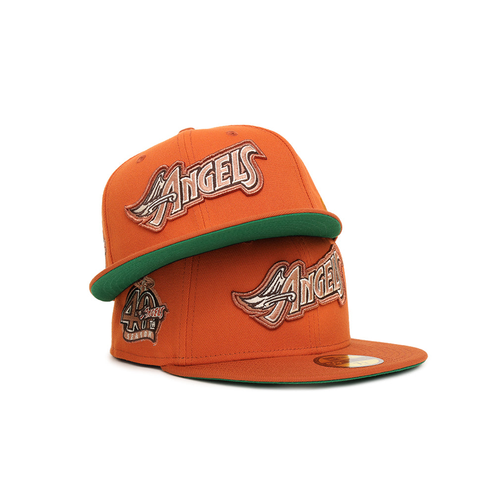 Anaheim Angels Rust Orange 2 Tone 40th Anniversary SP 59Fifty Fitted