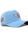 Anaheim Angels Cooperstown Sky Blue 40th Anniversary SP 9Forty A-Frame Snapback