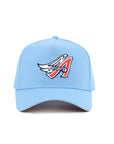 Anaheim Angels Cooperstown Sky Blue 40th Anniversary SP 9Forty A-Frame Snapback