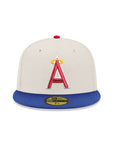 California Angels Stone Royal 2 Tone 50th Anniversary SP 59Fifty Fitted