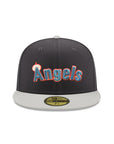 California Angels Dark Graphite Gray 2 Tone 25th Anniversary SP 59Fifty Fitted