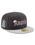 California Angels Dark Graphite Gray 2 Tone 25th Anniversary SP 59Fifty Fitted