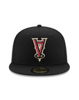 Anaheim Angels Upside Down Black 50th Anniversary SP 59Fifty Fitted