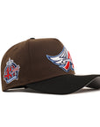 Anaheim Angels Walnut Black 2 Tone 40th Anniversary SP 9Forty A-Frame Snapback